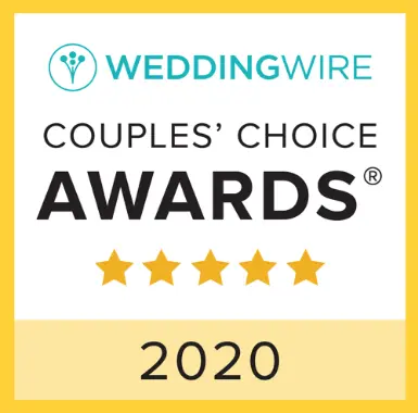 Badge: wedding wire couples' choice wards (five stars) 2020