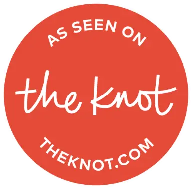 Badge: as seen on the Knot - theknot.com