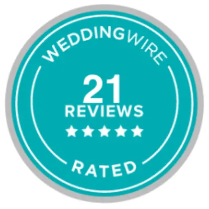 Badge - wedding wire rated