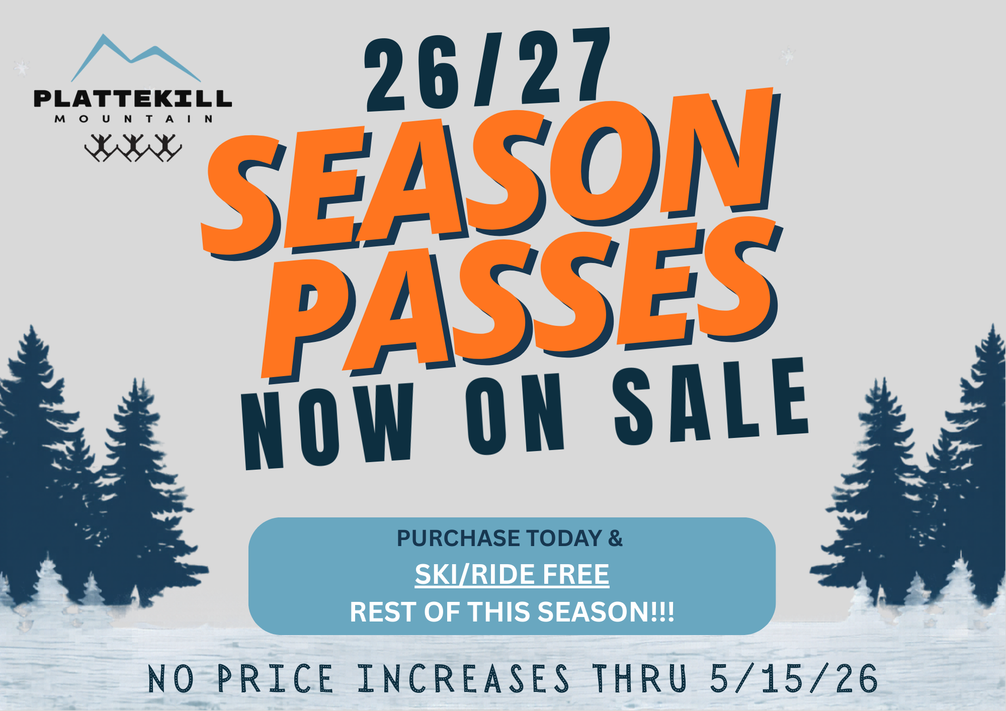 Dynamic Winter Flyer at Dawn Plattekill Partner Mountain Map